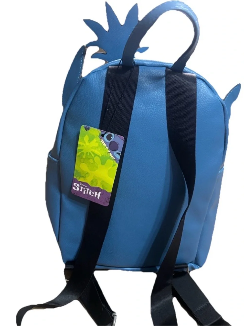Disney Stitch Pineapple Mini Backpack NWT 10” Faux Leather Loungefly Style 🍍🌺